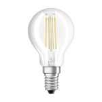 Ledvance Classic LED E14 Birne Fadenlampe Klar 4.8W 470lm - 827 | Dimmbar - Ersatz für 40W