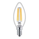 Mehrfachpackung 10x Philips Corepro LED Kerze E14 Fadenlampe Klar 6.5W 806lm - 827  | Ersatz Für 60W