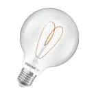 Osram Vintage 1906 LED E27 Globe Fadenlampe Klar 7.2W 806lm - 927  | Höchste Farbwiedergabe - Dimmbar - Ersatz Für 60W