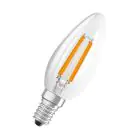 Ledvance Classic LED E14 Kerze Fadenlampe Klar 2.9W 470lm - 827  | Dimmbar - Ersatz Für 40W