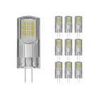 Mehrfachpackung 10x Osram Parathom LED Pin G4 2.6W 300lm - 827  | Ersatz für 28W