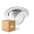 Mehrfachpackung 4x LED Deckenstrahler Weiß 35W 3100lm 36D - 940  | 168mm - Höchste Farbwiedergabe