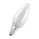 Osram LED Superstar E14 Bougie Filament Dépolie 3.4W 470lm - 940  | Meilleur Rendu De Couleur - Dimmable - Remplacement 40W