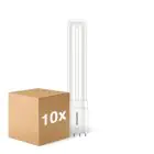 Lot 10x Philips Corepro PL-L LED 8W 960lm - 830  | Remplacement 18W