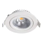 LED inclinable Spot Blanc Ronde 6W 520lm 60D - 927 | 85mm - IP54 - Dimmable - Meilleur rendu de couleur