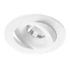 Spot LEDa inclinable Blanc 6W 400lm 36D - 927 Blanc Très Chaud |Diamètre 83mm - IP44 - Meilleur rendu des couleurs - Dimmable