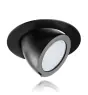 Spot encastrable LED Noir 35W 3000lm 36D - 930 | 170mm - Meilleur rendu de couleur 